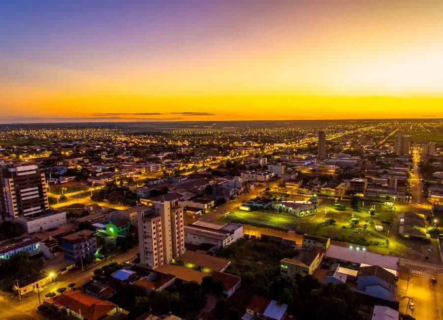 Vista aérea de Luís Eduardo Magalhães